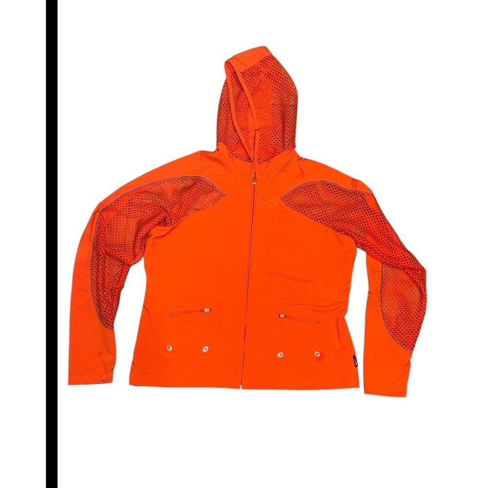 Nike Sphere Youth Large 12/14 Jacket Orange Running Active Flawed & Functional